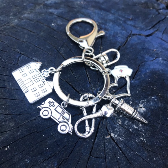 Fathers Day gift Nurse/Doctor keychain - Picture 3 of 8